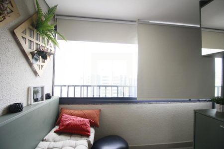 Apartamento para alugar com 31m², 1 quarto e sem vagaVaranda