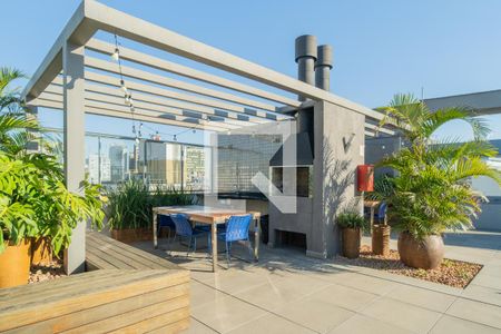 Apartamento para alugar com 28m², 1 quarto e sem vagaÁrea comum - Churrasqueira