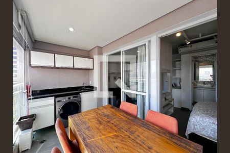 Studio para alugar com 33m², 1 quarto e 1 vagaSacada Suíte