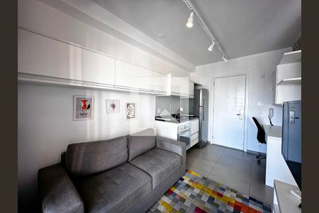 Sala de kitnet/studio à venda com 1 quarto, 33m² em Brooklin Paulista, São Paulo