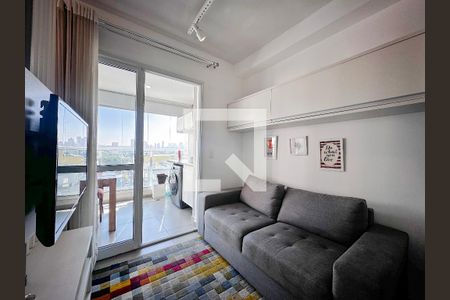 Sala de kitnet/studio à venda com 1 quarto, 33m² em Brooklin Paulista, São Paulo