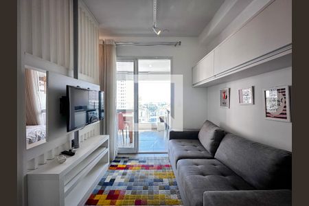 Sala de kitnet/studio à venda com 1 quarto, 33m² em Brooklin Paulista, São Paulo