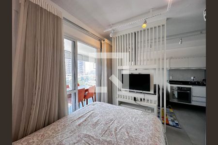 Suíte de kitnet/studio à venda com 1 quarto, 33m² em Brooklin Paulista, São Paulo