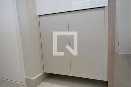 Banheiro de kitnet/studio à venda com 1 quarto, 27m² em Jardim Paulista, São Paulo