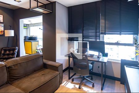 Sala de apartamento para alugar com 1 quarto, 67m² em Melville Empresarial I E Ii, Barueri
