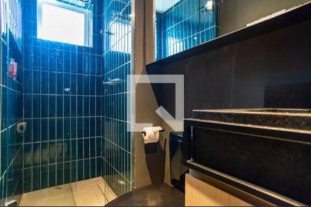 Banheiro da Suíte de apartamento para alugar com 1 quarto, 67m² em Melville Empresarial I E Ii, Barueri