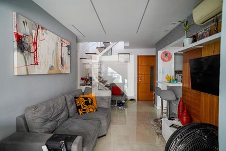 Sala de apartamento à venda com 3 quartos, 160m² em Santa Rosa, Niterói