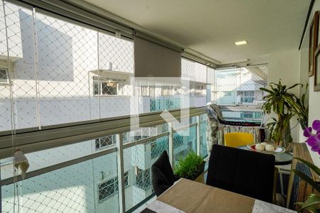 Varanda da Sala de apartamento à venda com 3 quartos, 160m² em Santa Rosa, Niterói