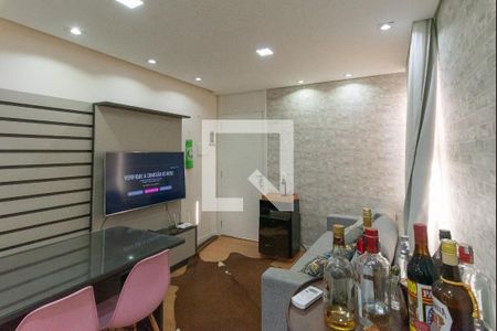 Sala de apartamento para alugar com 2 quartos, 45m² em Jardim do Lago Continuação, Campinas