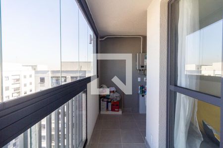 Varanda de apartamento à venda com 2 quartos, 48m² em Centro, Osasco