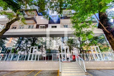 Apartamento à venda com 37m², 1 quarto e 1 vagaFachada