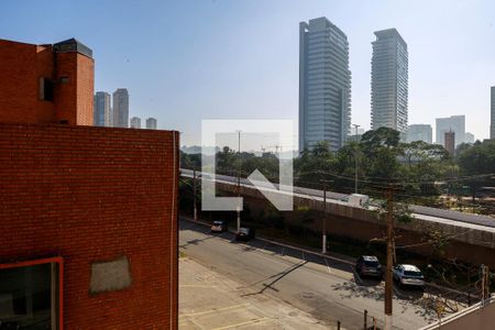 Sala - Vista de apartamento para alugar com 1 quarto, 27m² em Jardim Caravelas, São Paulo