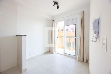 Sala de apartamento para alugar com 1 quarto, 27m² em Jardim Caravelas, São Paulo