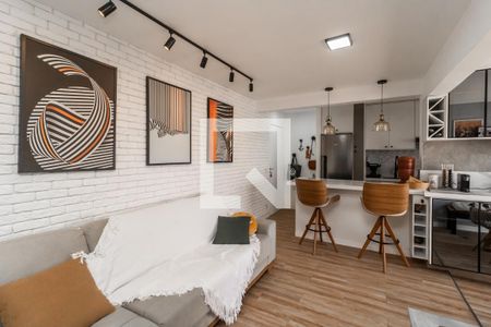Sala de apartamento à venda com 2 quartos, 62m² em Vila Penteado, São Paulo