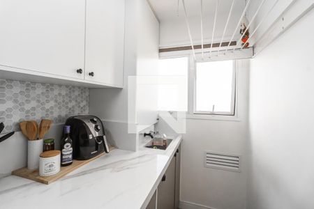 Apartamento à venda com 62m², 2 quartos e 1 vagaCozinha e Área de Serviço