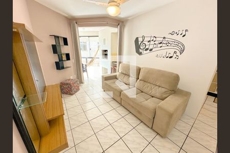 Sala de TV de apartamento para alugar com 3 quartos, 88m² em Ingleses do Rio Vermelho, Florianópolis
