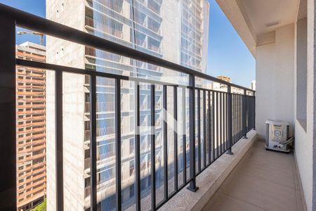 Sala/Cozinha - Varanda de apartamento à venda com 1 quarto, 31m² em Sumaré, São Paulo