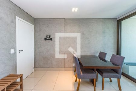 Sala de apartamento para alugar com 1 quarto, 55m² em Vila da Serra, Nova Lima