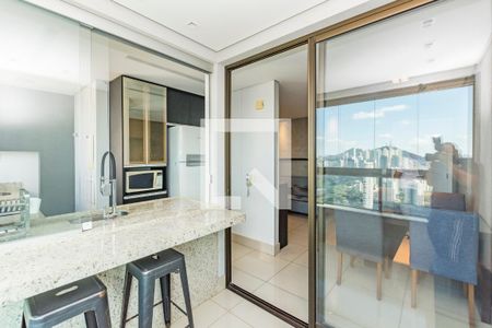 Apartamento para alugar com 55m², 1 quarto e 2 vagas Apartamento para alugar com 55m², 1 quarto e 2 vagasVaranda da Sala