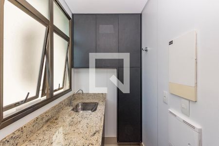 Apartamento para alugar com 55m², 1 quarto e 2 vagas Apartamento para alugar com 55m², 1 quarto e 2 vagasÁrea de Serviço