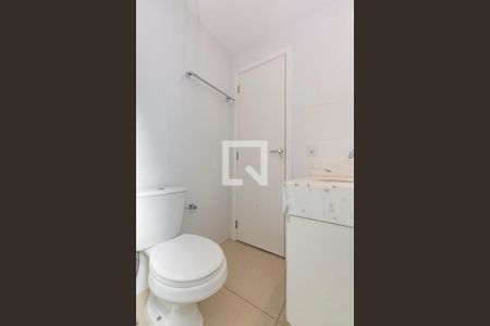 Banheiro da Suíte de apartamento para alugar com 1 quarto, 55m² em Vila da Serra, Nova Lima