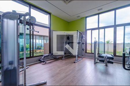 Apartamento para alugar com 55m², 1 quarto e 2 vagas Apartamento para alugar com 55m², 1 quarto e 2 vagasAcademia