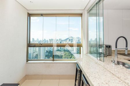 Apartamento para alugar com 55m², 1 quarto e 2 vagas Apartamento para alugar com 55m², 1 quarto e 2 vagasVaranda da Sala