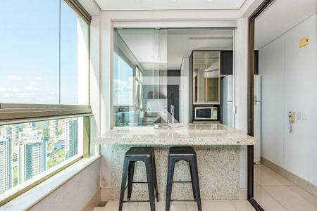 Apartamento para alugar com 55m², 1 quarto e 2 vagas Apartamento para alugar com 55m², 1 quarto e 2 vagasVaranda da Sala