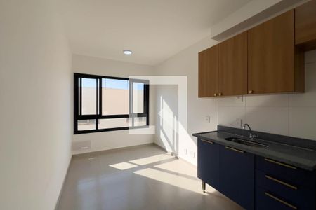 Sala e cozinha de apartamento para alugar com 1 quarto, 25m² em Ipiranga, São Paulo