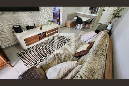 Sala de apartamento para alugar com 2 quartos, 67m² em Macuco, Santos