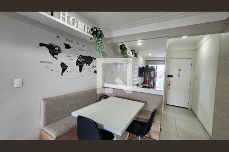 Sala de Jantar de apartamento para alugar com 2 quartos, 67m² em Macuco, Santos