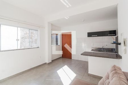 Sala de apartamento para alugar com 1 quarto, 40m² em Itaguaçu, Florianópolis