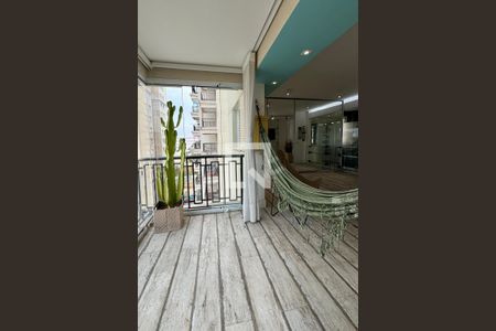 Sacada de apartamento para alugar com 1 quarto, 52m² em Sítio Tamboré Alphaville, Barueri