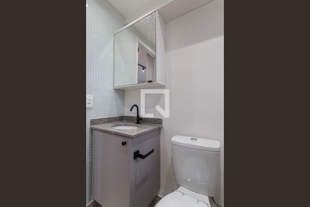 Studio para alugar com 27m², 1 quarto e sem vaga Studio para alugar com 27m², 1 quarto e sem vagaBanheiro