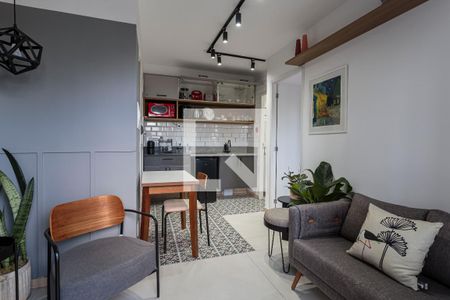 Studio para alugar com 27m², 1 quarto e sem vaga Studio para alugar com 27m², 1 quarto e sem vagaSala