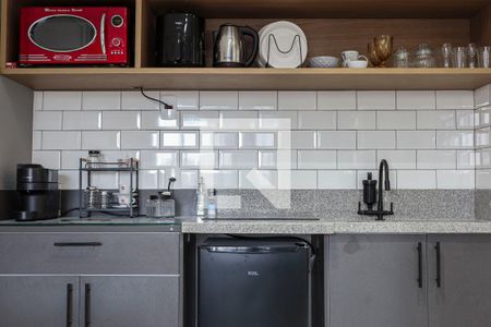 Studio para alugar com 27m², 1 quarto e sem vaga Studio para alugar com 27m², 1 quarto e sem vagaCozinha