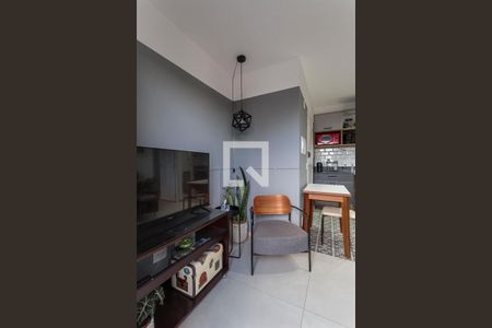 Studio para alugar com 27m², 1 quarto e sem vaga Studio para alugar com 27m², 1 quarto e sem vagaDetalhe Sala