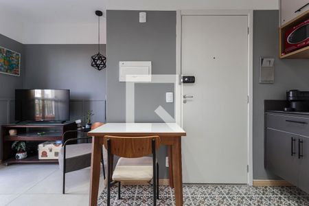 Studio para alugar com 27m², 1 quarto e sem vaga Studio para alugar com 27m², 1 quarto e sem vagaSala