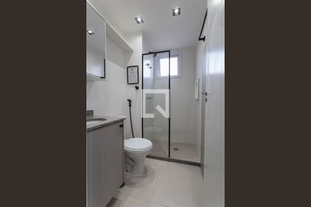 Studio para alugar com 27m², 1 quarto e sem vaga Studio para alugar com 27m², 1 quarto e sem vagaBanheiro