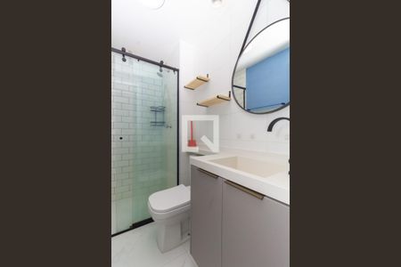 Banheiro de apartamento para alugar com 1 quarto, 36m² em Cambuci, São Paulo