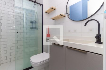 Banheiro de apartamento para alugar com 1 quarto, 36m² em Cambuci, São Paulo