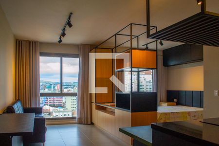 Sala de apartamento à venda com 1 quarto, 47m² em Cidade Baixa, Porto Alegre