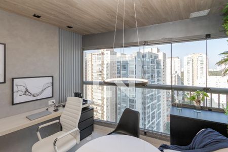 Varanda de kitnet/studio para alugar com 1 quarto, 32m² em Jardim das Acácias, São Paulo