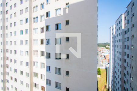 Vista da sala de apartamento à venda com 2 quartos, 35m² em Parque São Vicente, Mauá