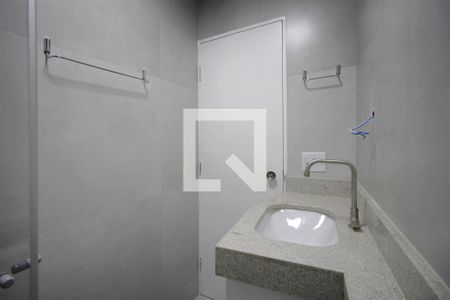Banheiro de apartamento para alugar com 1 quarto, 20m² em Santo Agostinho, Belo Horizonte