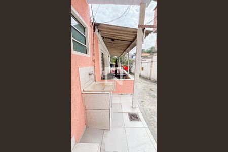 Área de Serviço de casa para alugar com 1 quarto, 75m² em Vila Palmares, São Caetano do Sul