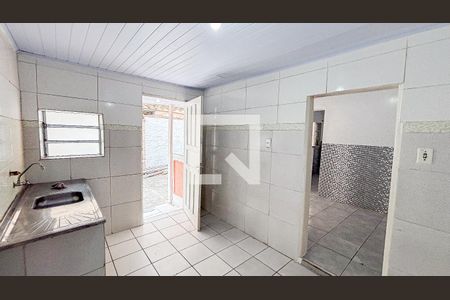 Cozinha de casa para alugar com 1 quarto, 75m² em Vila Palmares, São Caetano do Sul