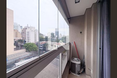 Sacada de kitnet/studio para alugar com 1 quarto, 24m² em Consolação, São Paulo