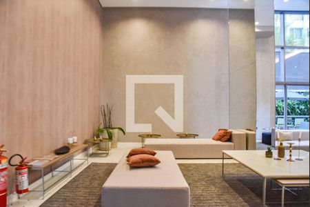 Apartamento para alugar com 27m², 1 quarto e sem vaga Apartamento para alugar com 27m², 1 quarto e sem vagaHall social