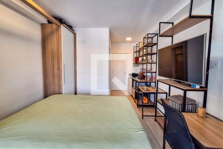 Sala e quarto de apartamento para alugar com 1 quarto, 27m² em Vila Mariana, São Paulo